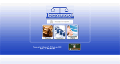 Desktop Screenshot of inmolegal.es