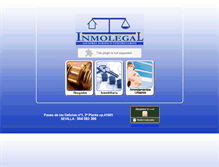 Tablet Screenshot of inmolegal.es